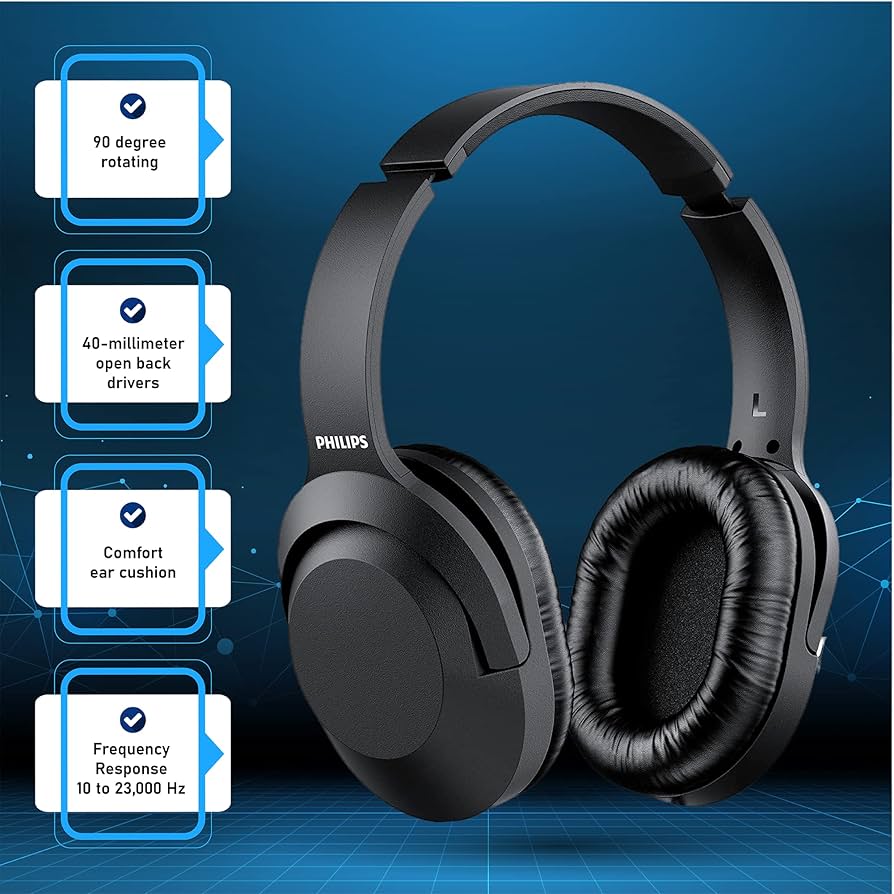 PHILIPS - PHILIPSフィリップスBass+SHL3075WTヘッドホン マイク付×11 PHILIPS - PHILIPSフィリップスBass+SHL3075WTヘッドホン マイク